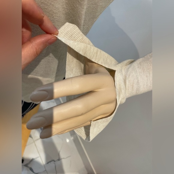 ZARA | Boho style Knit High Low Lightweight Top Size small - Picture 10 of 16